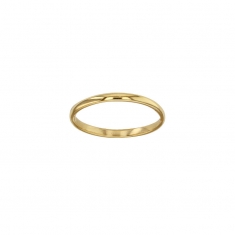 Alliance plaqué or l.2mm, ep.1,3mm