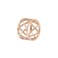 Bague acier ajourée