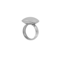 Bague en demi-boule acier