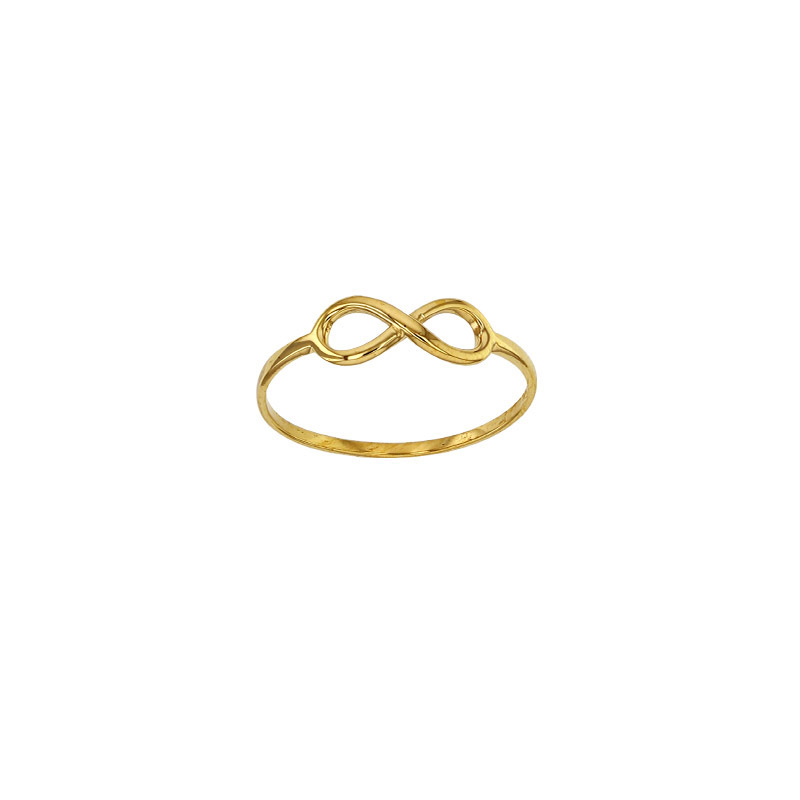 Bague fine infini Or 750/1000