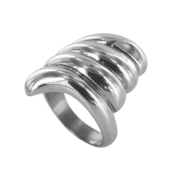 Bague spirale en acier