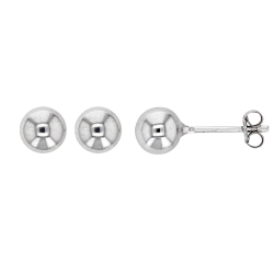 Boucles d'oreilles puces Or 750/1000 - boules