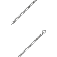 Bracelet à maille jaseron en acier