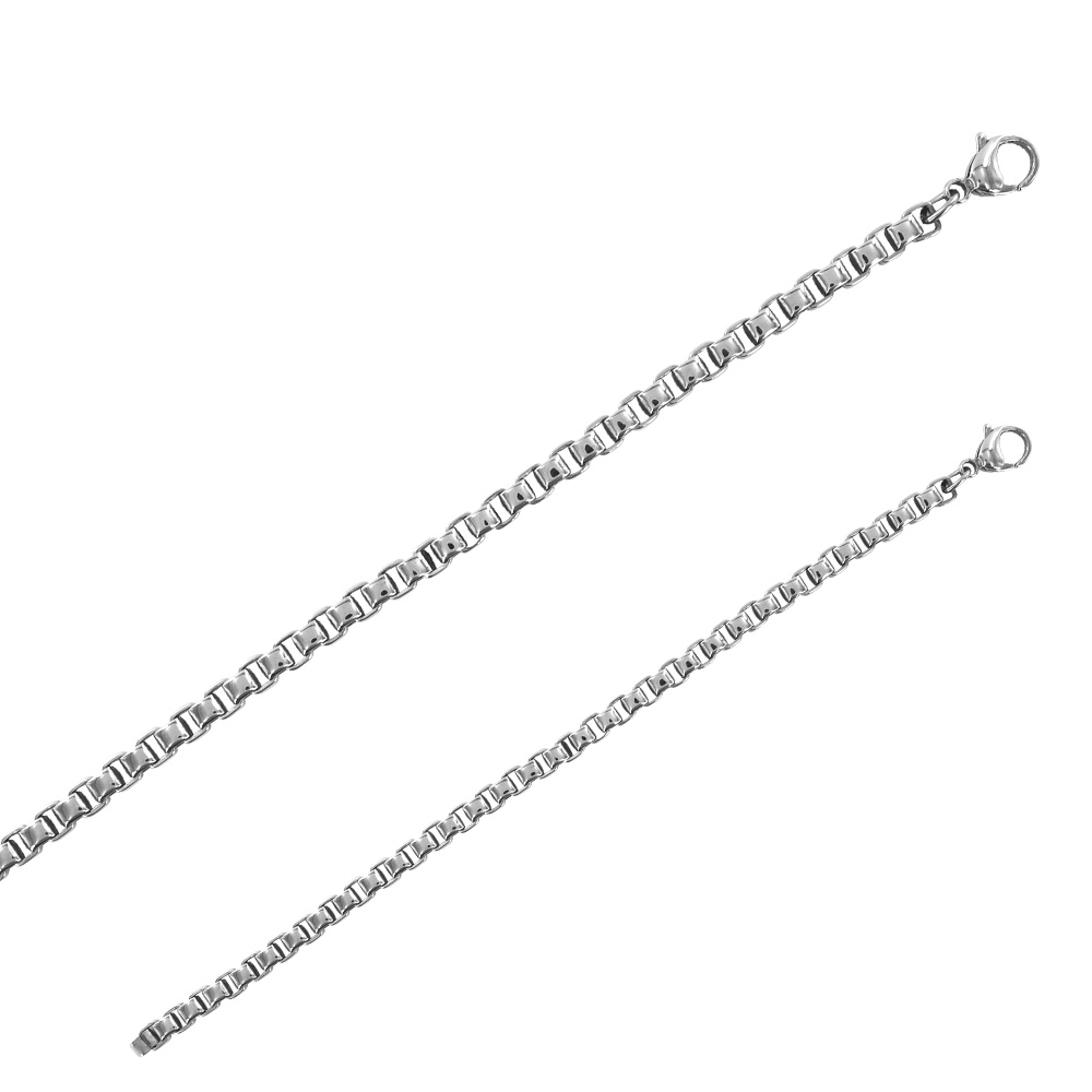 Bracelet Acier maille anglaise