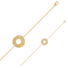 Bracelet ajouré et ciselé 