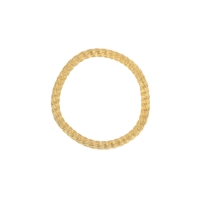 Bracelet effet ressort en acier et fermoir aimanté