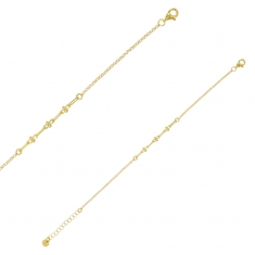 Bracelet en argent 925/1000 doré