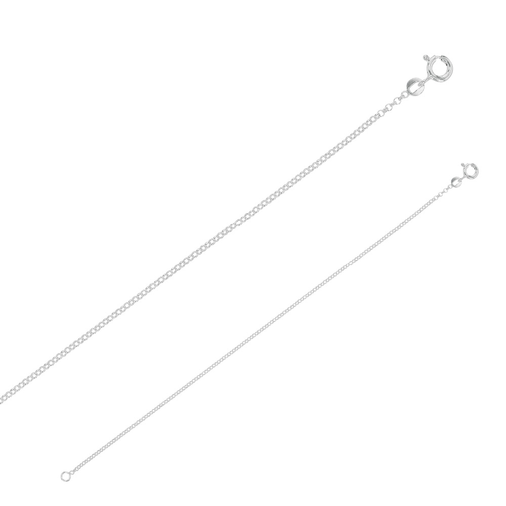 Bracelet en argent 925/1000 - maille jaseron
