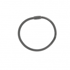 Bracelet fin effet ressort en acier fermoir aimanté