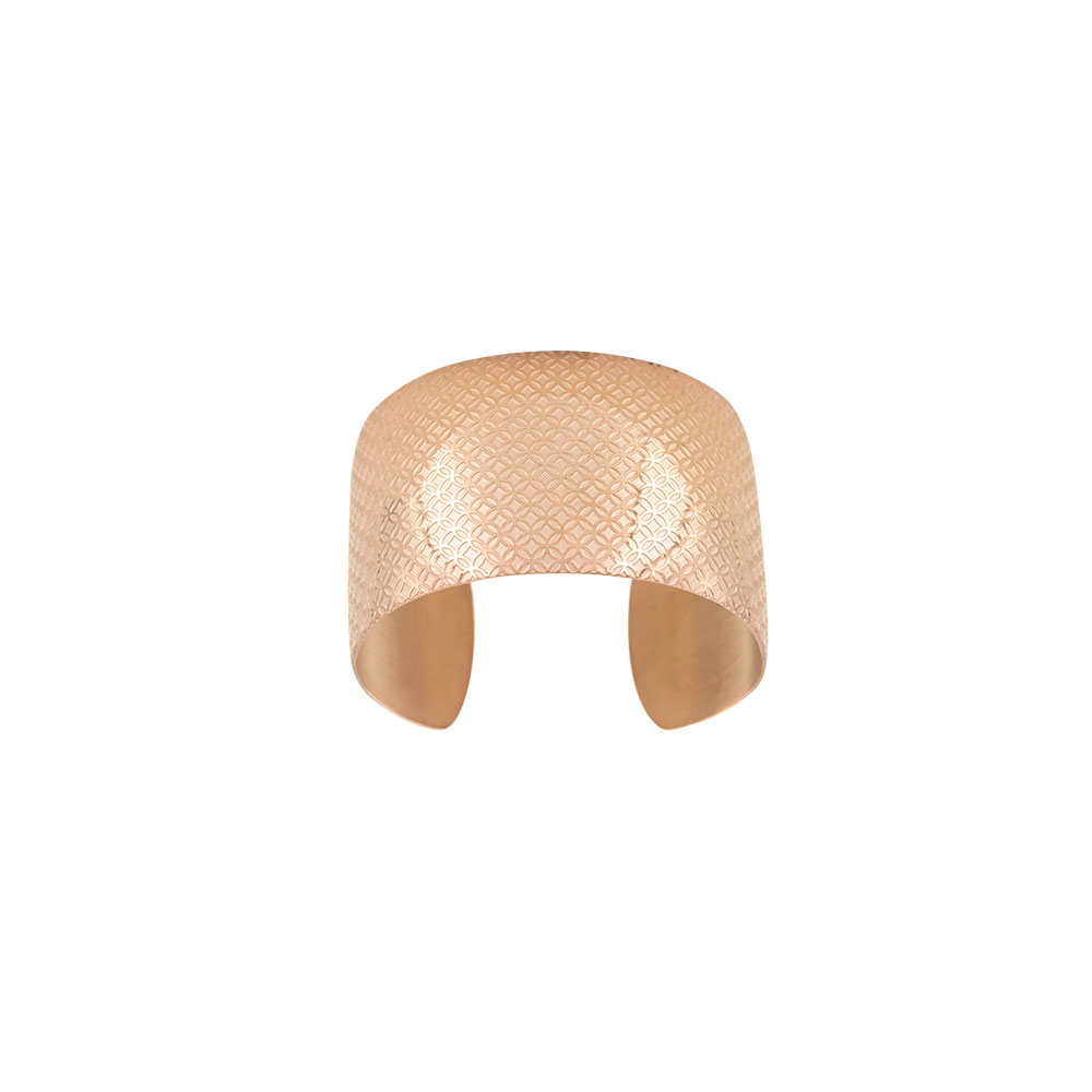 Bracelet manchette acier