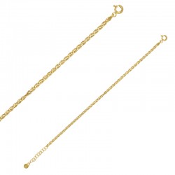 Bracelet orné de motifs infinis en argent 925/1000 rhodié