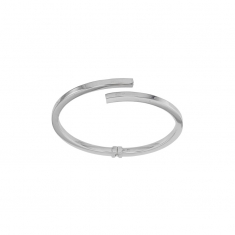 Bracelet rhodié articulé argent 925/1000