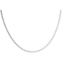 Chaîne de cou en argent 925/1000 - maille jaseron