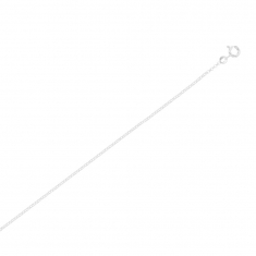 Chaîne de cou en argent 925/1000 - maille jaseron