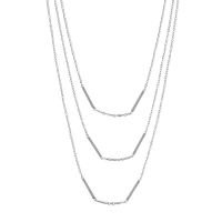 Collier 3 rangs en Acier