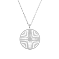 Collier cible acier 46 + 5cm
