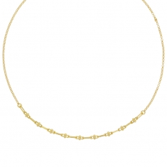 Collier en argent 925/1000 doré