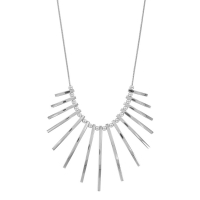 Collier femme en acier 45cm