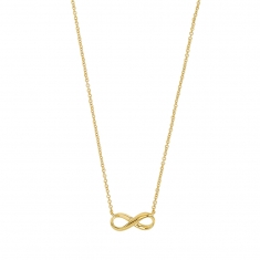 Collier infini en Plaqué Or