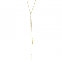 Collier lasso collection URBAN en argent 925/1000 rhodié