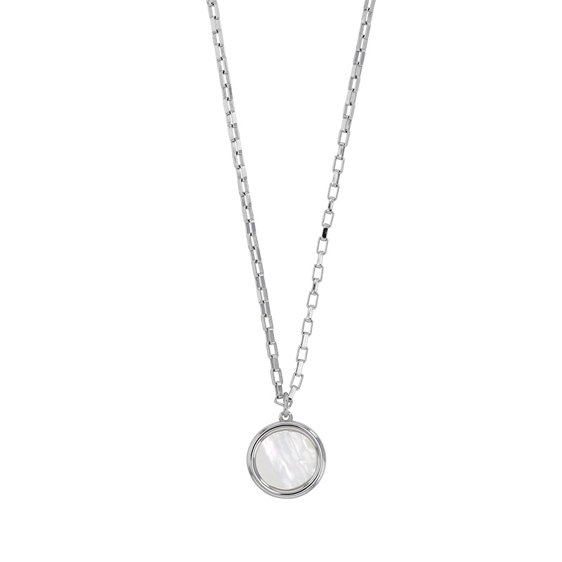 Collier MADRE PERLA argent 925/1000 doré en maille vénitienne allongée