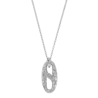Collier ovale-infini effet 