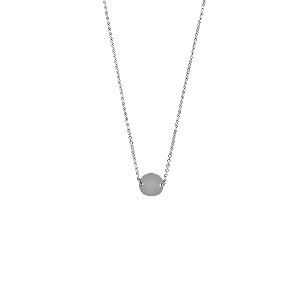Collier Pastille en acier