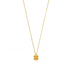 Collier trèfle en Or 375/1000