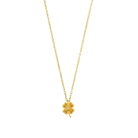 Collier trèfle petit modèle Or 750/1000
