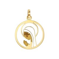 Médaille Or 750/1000 - Vierge Marie