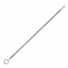 Giletière métal chromé L 28cm (l'unité)