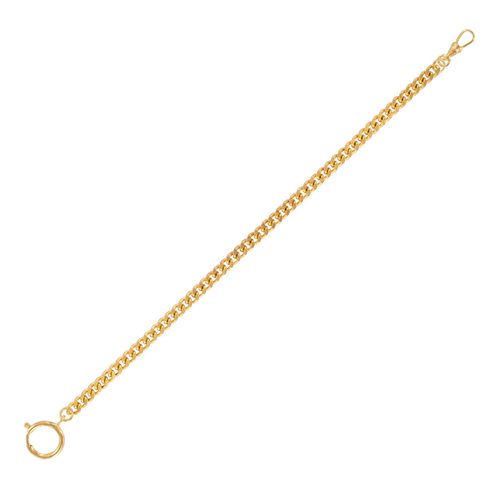 Giletière métal doré L 28cm (l'unité)