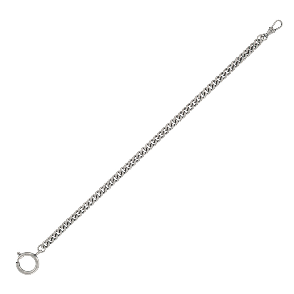 Giletière métal vieil argent L 28cm (l'unité)