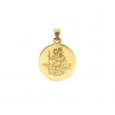 Médaille Saint Christophe en Or 750/1000