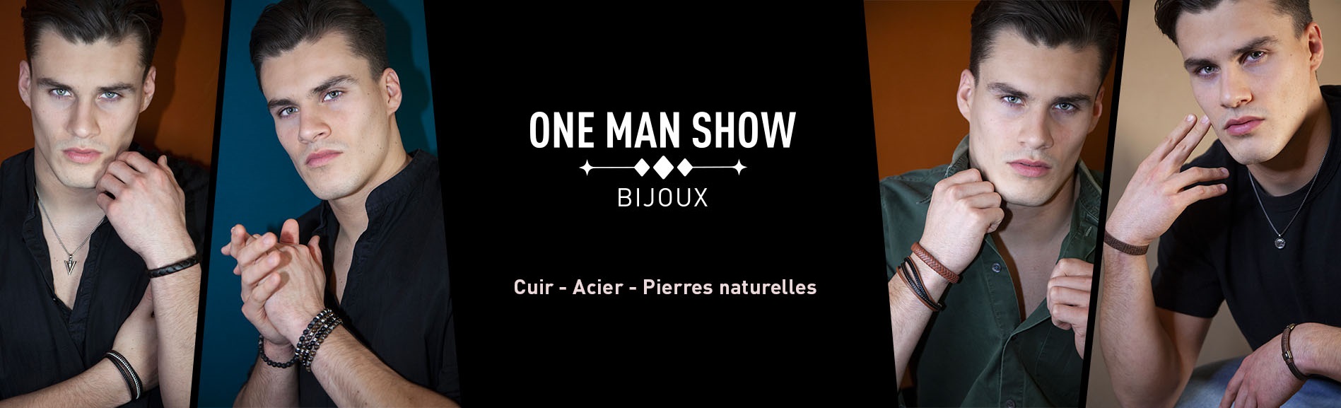 Bijoux Acier One Man Show® pour Homme