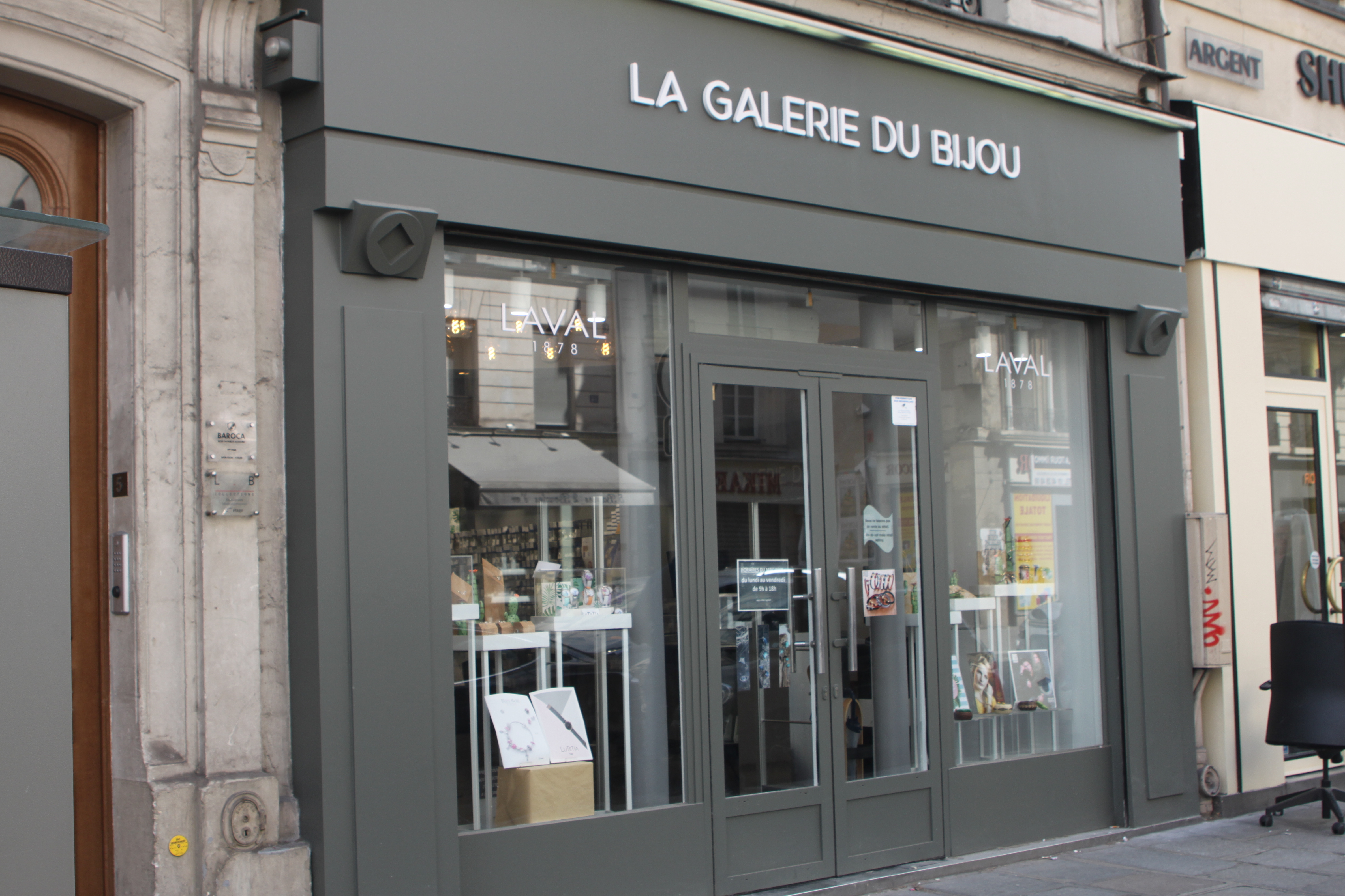 Façade boutique La Galerie du Bijou
