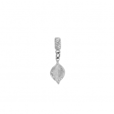 Pampilles feuille en argent 925/1000 rhodié