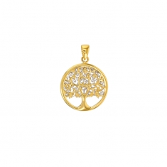 Pendentif ajouré Or 375/1000 arbre de vie