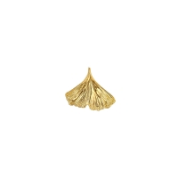 Pendentif avec feuille Ginkgo classique en Or 750/1000