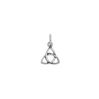 Pendentif celtique Triquetra, argent 925/1000 rhodié