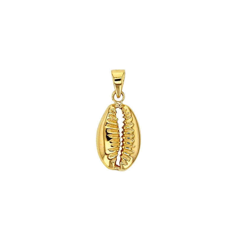 Pendentif coquillage Cauri en Or 375/1000