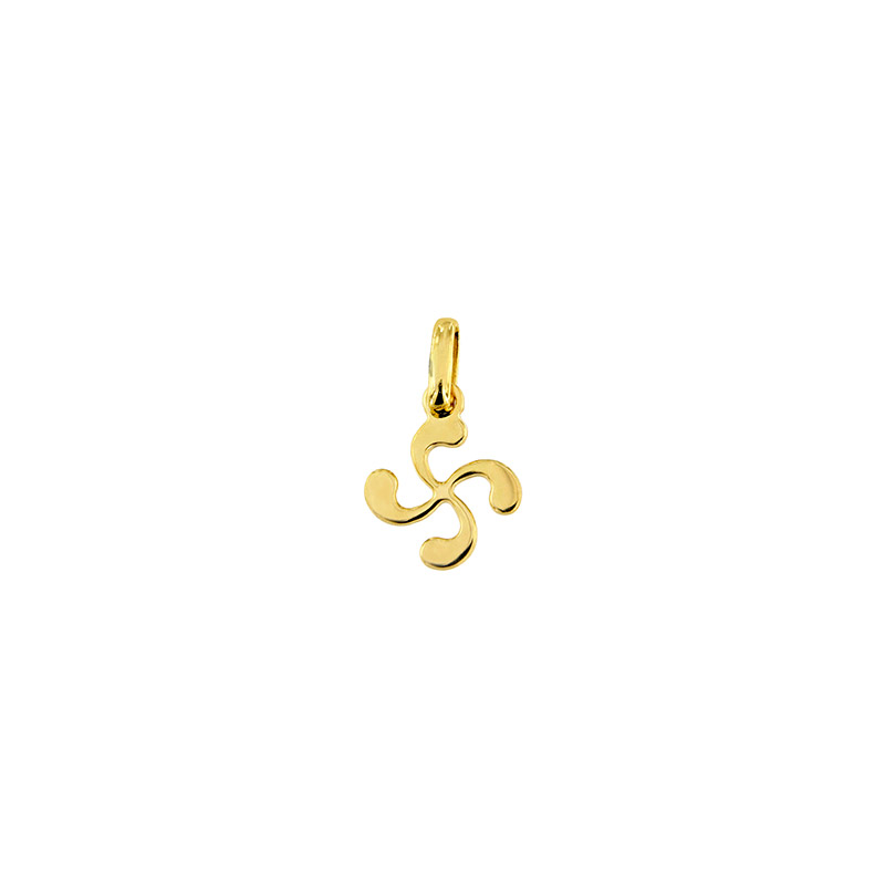 Pendentif croix basque Or 750/1000