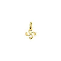 Pendentif croix basque Or 750/1000