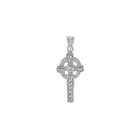 Pendentif croix celtique, argent 925/1000 rhodié