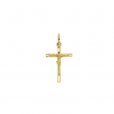 Pendentif croix Christ Or 750/1000
