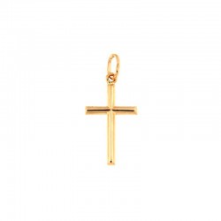 Pendentif croix en Or 750/1000 9 x 12 mm