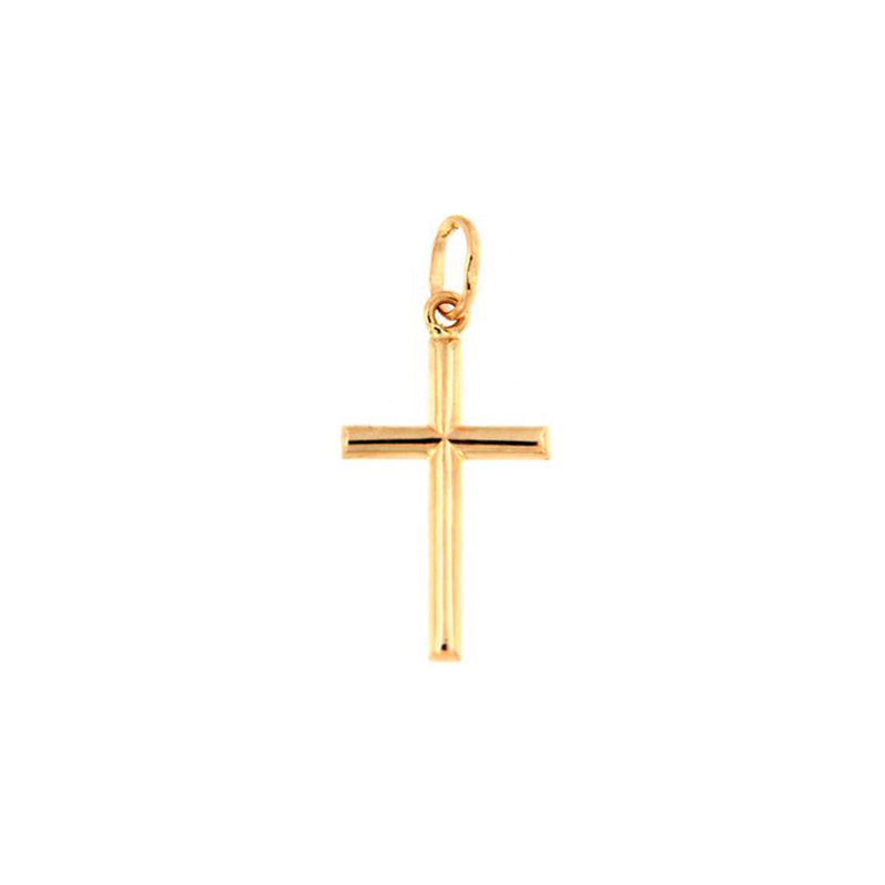 Pendentif croix en Or 750/1000 9 x 12 mm