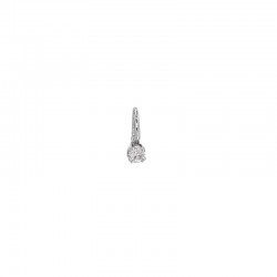 Pendentif diamant 0.04ct (serti griffes), Or 750/1000