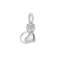 Pendentif en argent 925/1000 - Chat