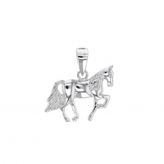 Pendentif en argent 925/1000 - cheval